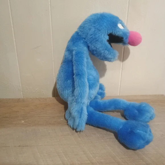 Grover Plush Stuffed Monster Toy Sesame Street Workshop Nanco 2003 17" - Picture 4 of 11